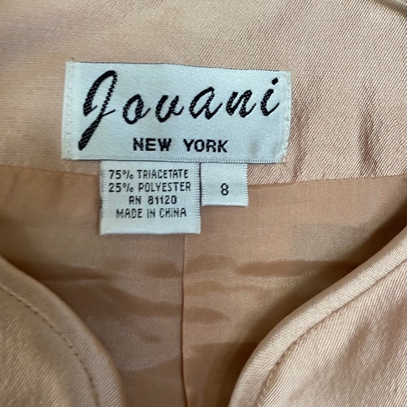 Jovani Jacket Light Pink - Picture 5 of 5
